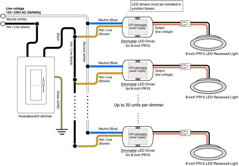 how to wire recessed light to electrical box|wiring recessed lights in series.